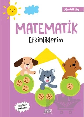 Matematik Etkinliklerim (36-48 Ay) – Kolektif – Minik Ada kitap kapağı