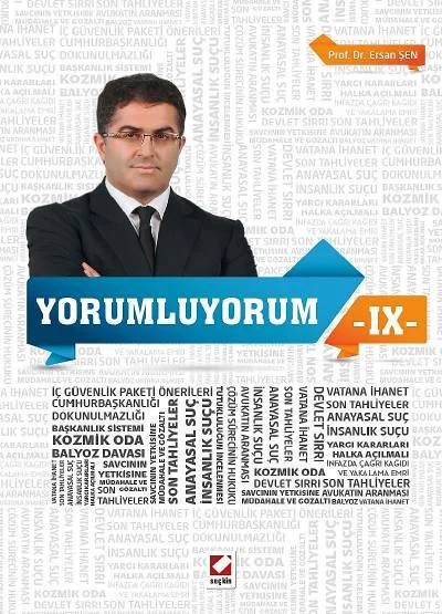 Yorumluyorum – 9 – Ersan Şen – Seçkin Yayıncılık kitap kapağı