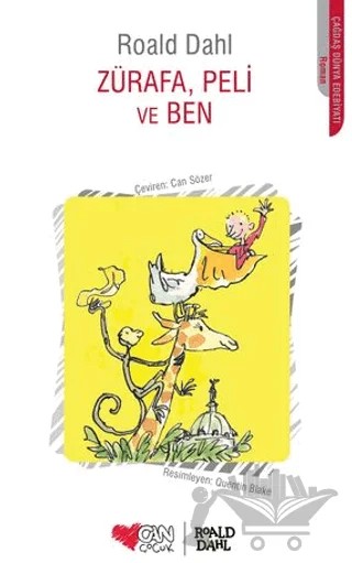 Zürafa, Peli ve Ben – Roald Dahl – Can Çocuk Yayınları kitap kapağı