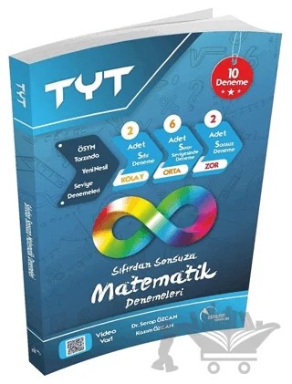 TYT Sıfırdan Sonsuza Matematik Video Çözümlü 10'lu Deneme – Serap Özcan, Kazım Özcan – Doktrin Yayınları kitap kapağı