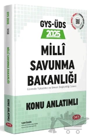 Milli Savunma Bakanlığı GYS Konu Anlatımlı – Kolektif – Data Yayınları kitap kapağı