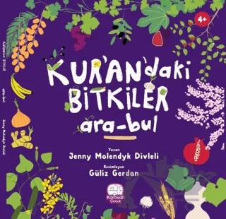 Kur’an’daki Bitkiler – Jenny Molendyk Divleli – Karavan Çocuk Yayınları kitap kapağı