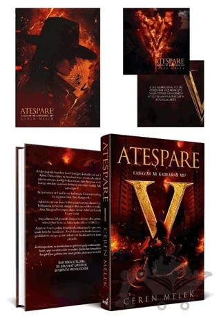Ateşpare - Canavar mı? Kahraman mı? – Ceren Melek – İndigo Kitap kitap kapağı
