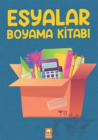Eşyalar Boyama Kitabı – Kolektif – Eksik Parça Yayınları kitap kapağı