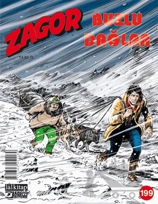Zagor Sayı 199 - Buzlu Dağlar – Lal Kitap kitap kapağı