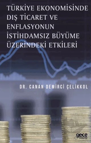 Türkiye Ekonomisinde Dış Ticaret ve Enflasyonun İstihdamsız Büyüme Üzerindeki Etkileri – Canan Demirci Çelikkol – Gece Kitaplığı kitap kapağı
