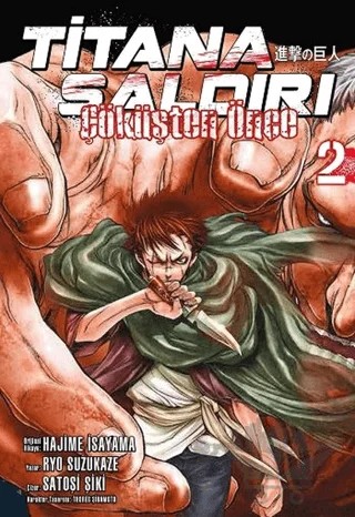 Titana Saldırı Çöküşten Önce - 2 – Ryo Suzukaze – Gerekli Şeyler Yayıncılık kitap kapağı