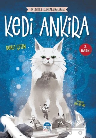 Kedi Ankira – Buket Çetin – Martı Çocuk Yayınları kitap kapağı