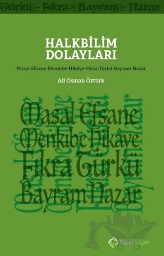 Halkbilim Dolayları – Ali Osman Öztürk – Hiperlink Yayınları kitap kapağı