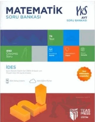 AYT Matematik İdes Soru Bankası – Kolektif – Teas Press kitap kapağı