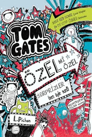 Tom Gates Özel mi Özel Sürprizler – Liz Pichon – Tudem Yayınları kitap kapağı
