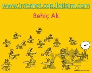 www.internet.cep.iletişim.com – Behiç Ak – İletişim Yayınevi kitap kapağı