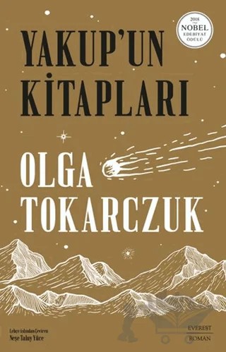 Yakup’un Kitapları – Olga Tokarczuk – Everest Yayınları kitap kapağı