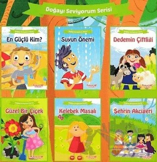 Doğayı Seviyorum Serisi (6 Kitap Takım) – Kolektif – Yumurcak Yayınları kitap kapağı