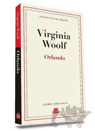 Orlando – Virginia Woolf – Kırmızı Kedi Yayınevi kitap kapağı