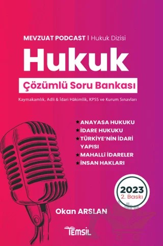 Mevzuat Podcast Hukuk Çözümlü Soru Bankası – Okan Arslan – Temsil Kitap kitap kapağı