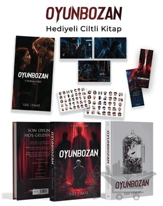 Oyunbozan - 7 Tutsak 1 Ölü Serisi 4 – Işıl Limae – Onyx Yayınları kitap kapağı