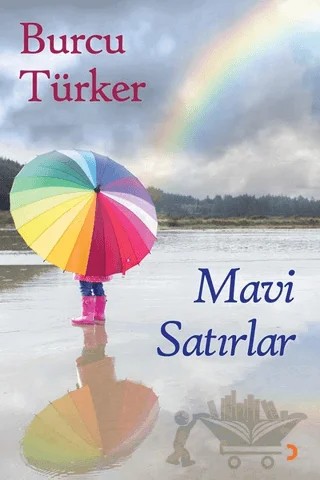 Mavi Satırlar – Burcu Türker – Cinius Yayınları kitap kapağı