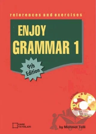 Enjoy Grammar 1 – Mehmet Telli – Kare Yayınları kitap kapağı