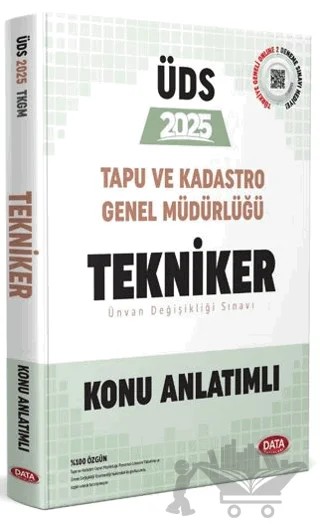 Tapu ve Kadastro Genel Müdürlüğü UDS Tekniker Konu Anlatımlı – Kolektif – Data Yayınları kitap kapağı