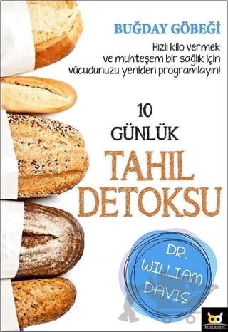 10 Günlük Tahıl Detoksu – William Davis – Beyaz Baykuş Yayınları kitap kapağı