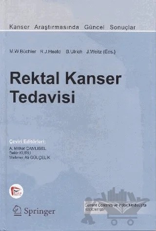 Rektal Kanser Tedavisi – M. W. Büchler – Pelikan Tıp Teknik Yayıncılık kitap kapağı