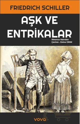 Aşk ve Entrikalar – Friedrich Schiller – Vova Yayınları kitap kapağı