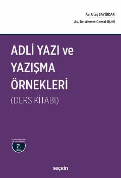 Adli Yazı ve Yazışma Örnekleri (Ders Kitabı) – Ahmet Cemal Ruhi, Ulaş Sayğıdar – Seçkin Yayıncılık kitap kapağı