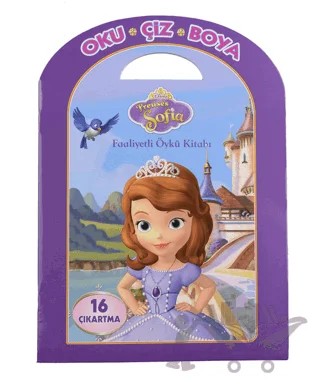 Disney Oku Çiz Boya - Prenses Sofıa Faaliyetli Öykü Kitabı – Kolektif – Doğan Egmont Yayıncılık kitap kapağı