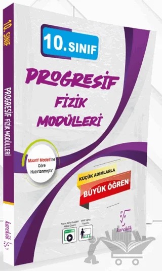 10. Sınıf Progresif Fizik Modülleri – Deniz Karakoç – Karekök Yayıncılık kitap kapağı
