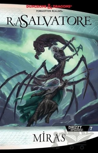 Miras – R. A. Salvatore – İthaki Yayınları kitap kapağı