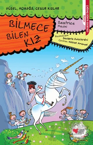 Bilmece Bilen Kız - Güzel, Açıkgöz, Cesur Kızlar 6 – Beatrice Masini – Can Çocuk Yayınları kitap kapağı