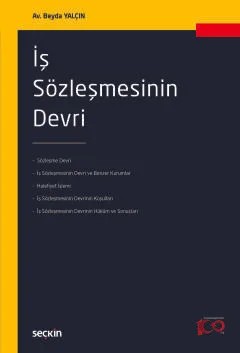 İş Sözleşmesinin Devri – Beyda Yalçın – Seçkin Yayıncılık kitap kapağı