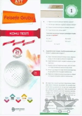 AYT Felsefe Grubu Yaprak Test – Kolektif – Doğru Orantı Yayınları kitap kapağı