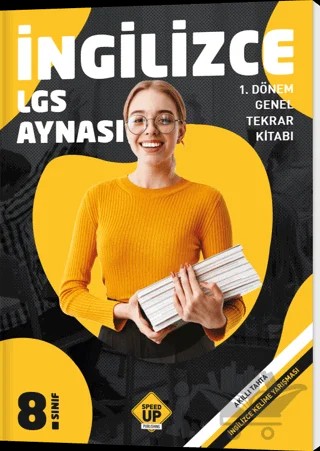 8. Sınıf LGS İngilizce 1. Dönem Genel Tekrar Kitabı – Kolektif – Speed Up Publishing kitap kapağı