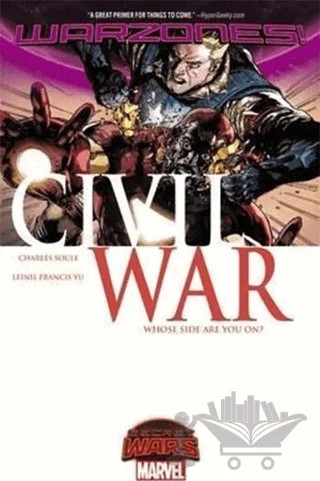 Civil War: Warzones! – Charles Soule – Marvell kitap kapağı