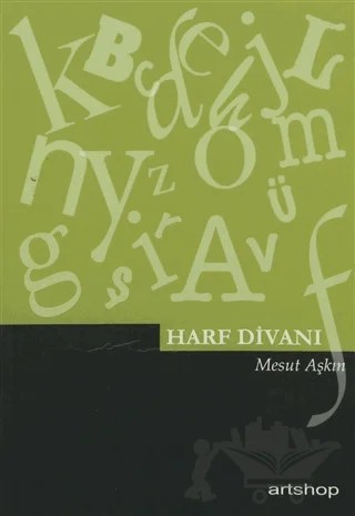Harf Divanı – Mesut Aşkın – Artshop Yayıncılık kitap kapağı