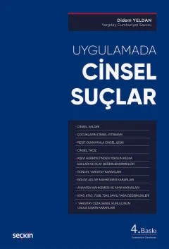 UygulamadaCinsel Suçlar – Didem Yeldan – Seçkin Yayıncılık kitap kapağı