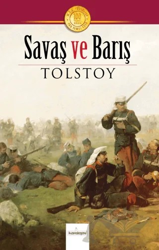 Savaş ve Barış – Tolstoy – Kardelen Yayınları kitap kapağı
