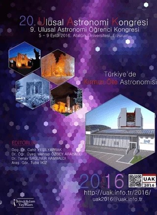 20. Ulusal Astronomi Kongresi – Kolektif – İkinci Adam Yayınları kitap kapağı