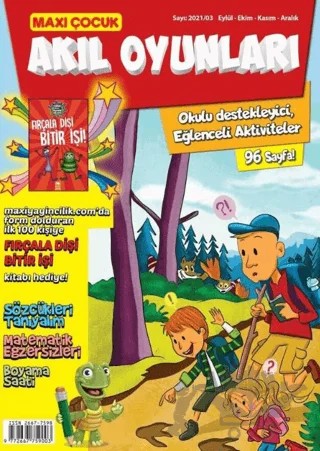 Maxi Çocuk Akıl Oyunları 6 – Kolektif – Maxi Yayıncılık kitap kapağı