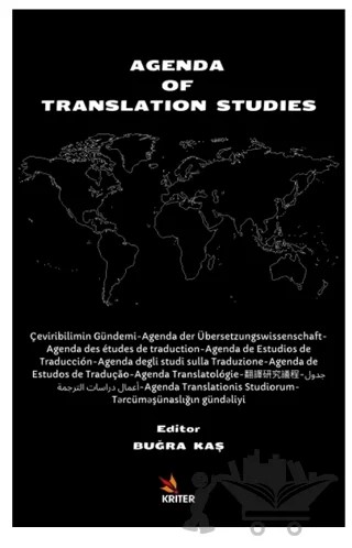 Agenda of Translation Studies – Buğra Kaş – Kriter Yayınları kitap kapağı