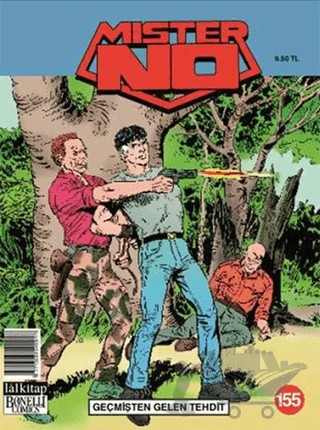 Mister No Sayı: 155 Geçmişten Gelen Tehdit – Lal Kitap kitap kapağı