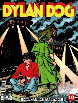 Dylan Dog Sayı: 10 - Hafızanın Gardiyanı – Carlo Ambrosini – Lal Kitap kitap kapağı