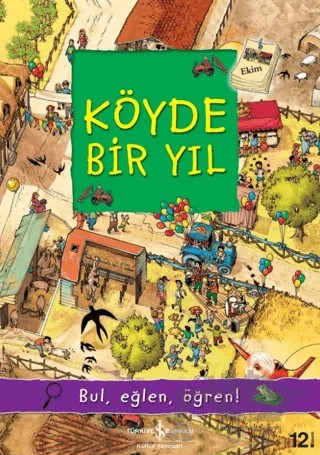Köyde Bir Yıl – Olivia Brookes – İş Bankası Kültür Yayınları kitap kapağı
