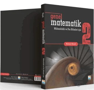 Genel Matematik 2 – Mahmut Koçak – Nisan Kitabevi kitap kapağı