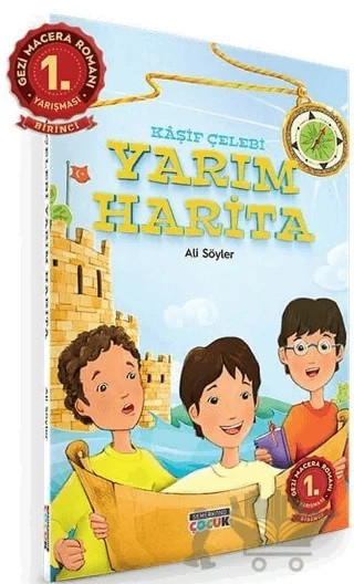 Kaşif Çelebi - Yarım Harita – Ali Söyler – Semerkand Çocuk Yayınları kitap kapağı