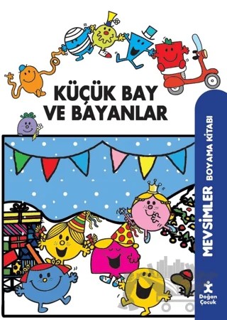 Küçük Bay ve Bayanlar Mevsimler Boyama Kitabı – Kolektif – Doğan Çocuk kitap kapağı