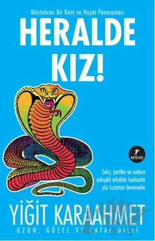 Heralde Kız! – Yiğit Karaahmet – Artemis Yayınları kitap kapağı