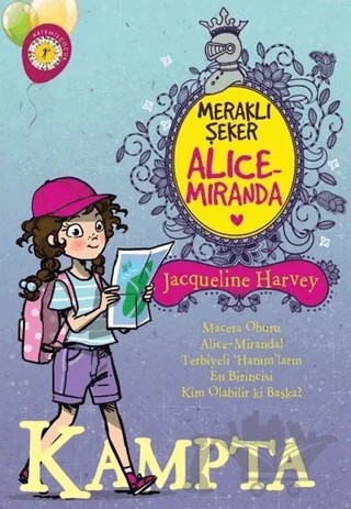 Meraklı Şeker Alice Miranda Kampta – Jacqueline Harvey – Artemis Yayınları kitap kapağı